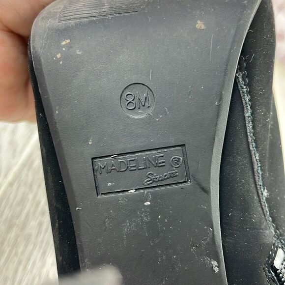 Madeline Stuart Embroidered Floral Stiletto Booties. Women's 8 - Picture 9 of 12